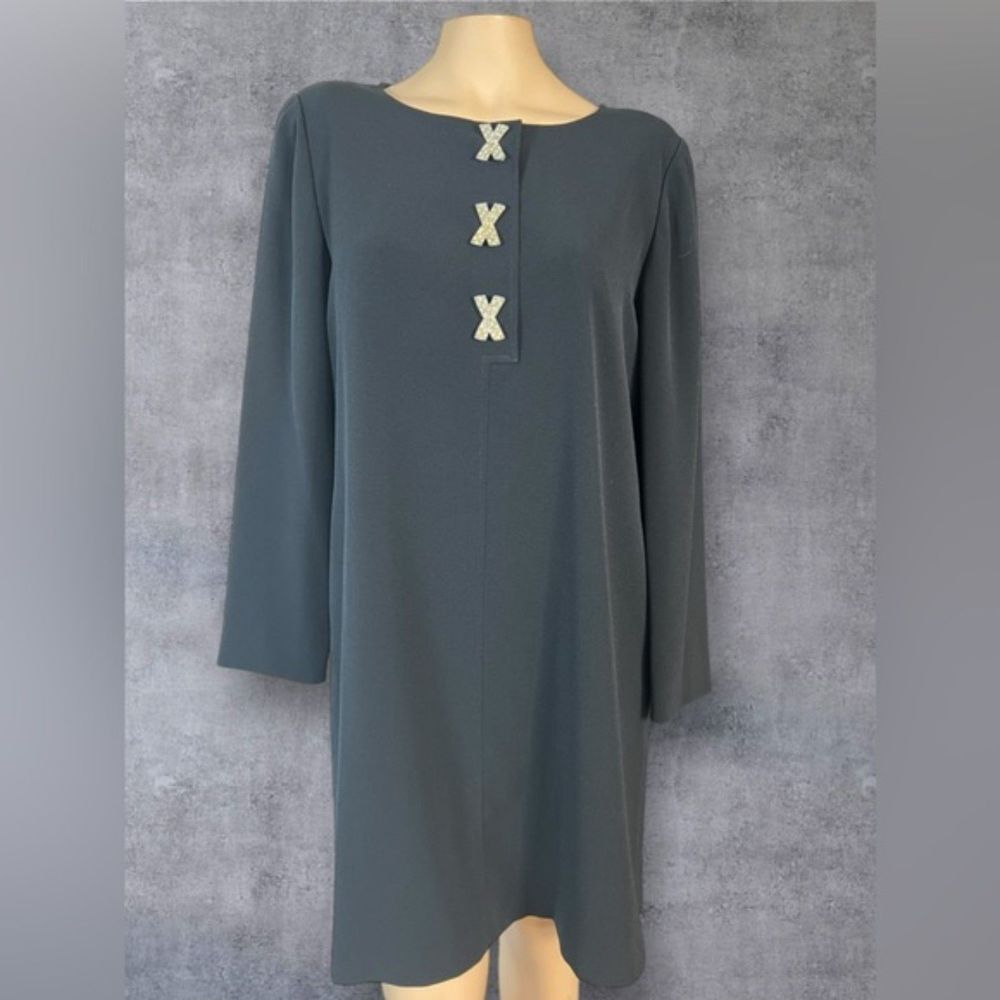 Evan-Picone Petite Black Dress-  8P